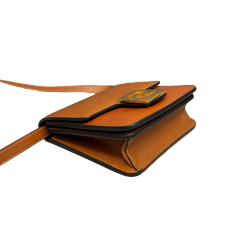 Fendi Crossbody Bag Smooth Calfskin Brown