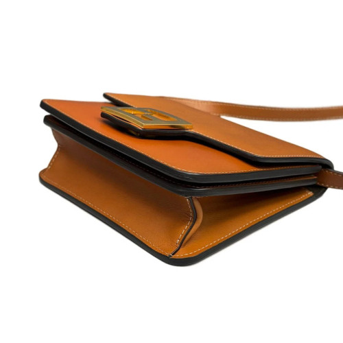 Fendi Crossbody Bag Smooth Calfskin Brown