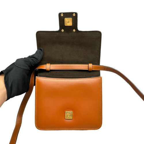 Fendi Crossbody Bag Smooth Calfskin Brown
