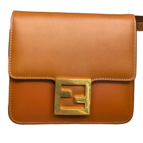 Fendi Crossbody Bag Smooth Calfskin Brown
