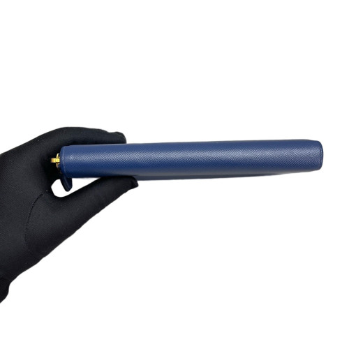 Prada Continental Wallet Saffiano Calfskin Blue