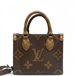 Louis Vuitton Onthego BB Reverse Monogram Giant Brown