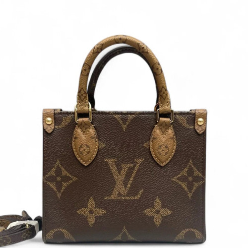 Louis Vuitton Onthego BB Reverse Monogram Giant Brown