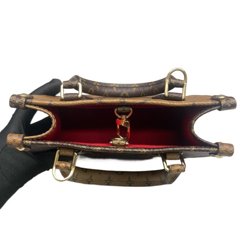 Louis Vuitton Onthego BB Reverse Monogram Giant Brown