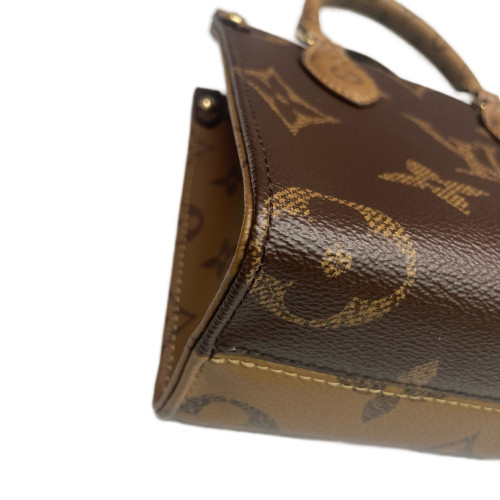 Louis Vuitton Onthego BB Reverse Monogram Giant Brown