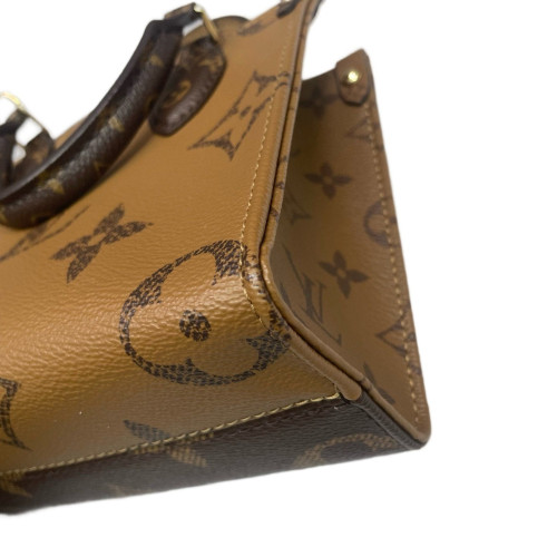 Louis Vuitton Onthego BB Reverse Monogram Giant Brown