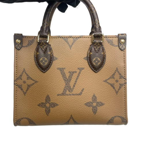 Louis Vuitton Onthego BB Reverse Monogram Giant Brown