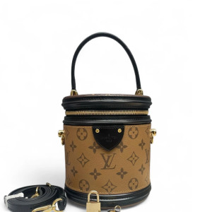 Louis Vuitton Cannes Reverse Monogram Brown Black
