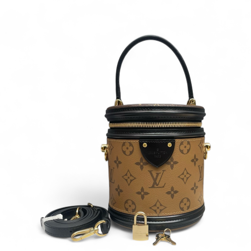 Louis Vuitton Cannes Reverse Monogram Brown Black