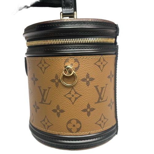 Louis Vuitton Cannes Reverse Monogram Brown Black