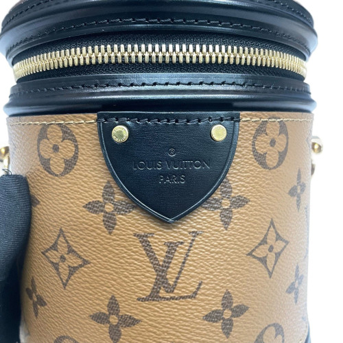 Louis Vuitton Cannes Reverse Monogram Brown Black