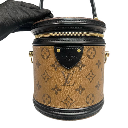 Louis Vuitton Cannes Reverse Monogram Brown Black