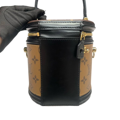 Louis Vuitton Cannes Reverse Monogram Brown Black