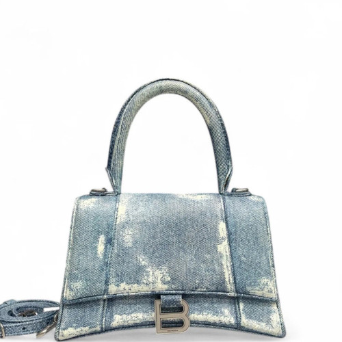 Balenciaga Hourglass Small Denim Blue