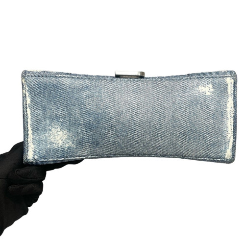 Balenciaga Hourglass Small Denim Blue