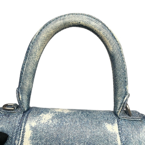 Balenciaga Hourglass Small Denim Blue