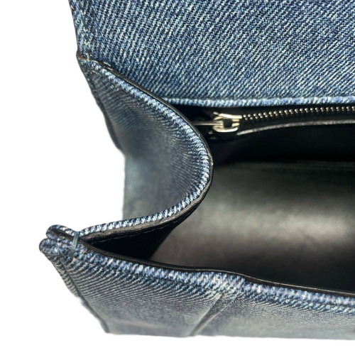 Balenciaga Hourglass Small Denim Blue