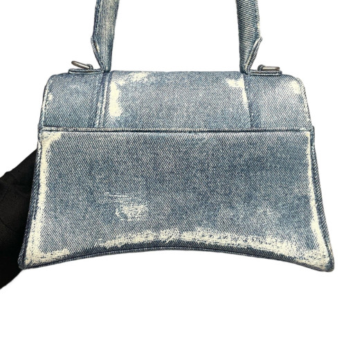Balenciaga Hourglass Small Denim Blue