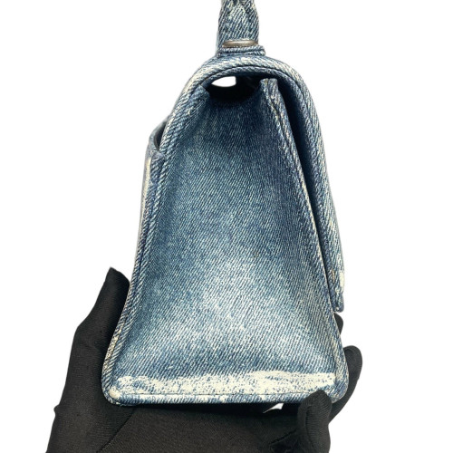 Balenciaga Hourglass Small Denim Blue