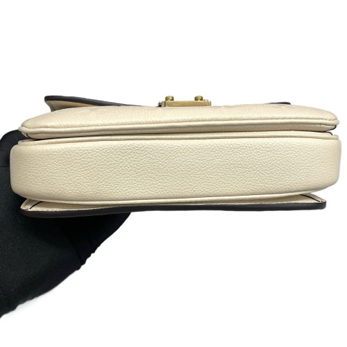 Louis Vuitton Pochette Metis East West Empreinte Monogram White