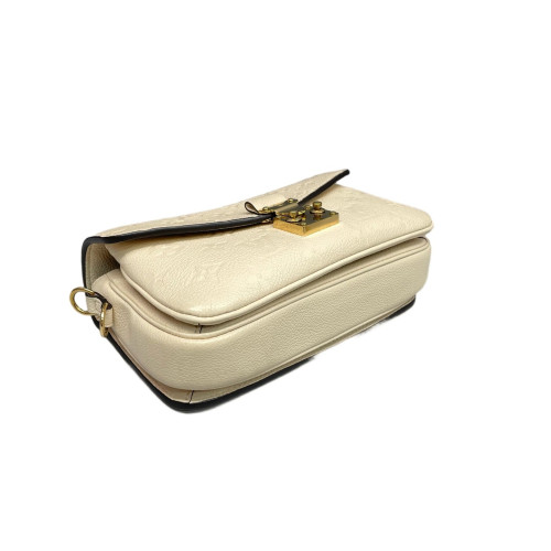 Louis Vuitton Pochette Metis East West Empreinte Monogram White