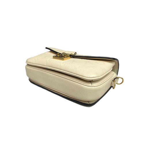 Louis Vuitton Pochette Metis East West Empreinte Monogram White