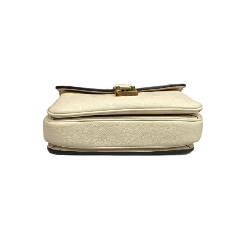 Louis Vuitton Pochette Metis East West Empreinte Monogram White