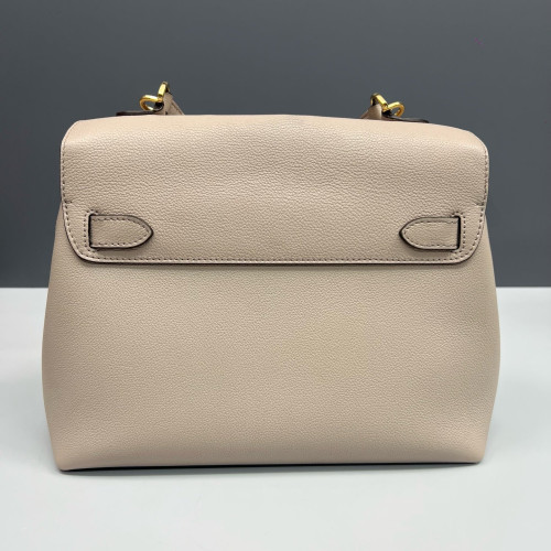 Louis Vuitton Lockme Ever MM Calfskin Natural Tan