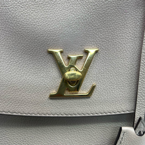 Louis Vuitton Lockme Ever MM Calfskin Natural Tan