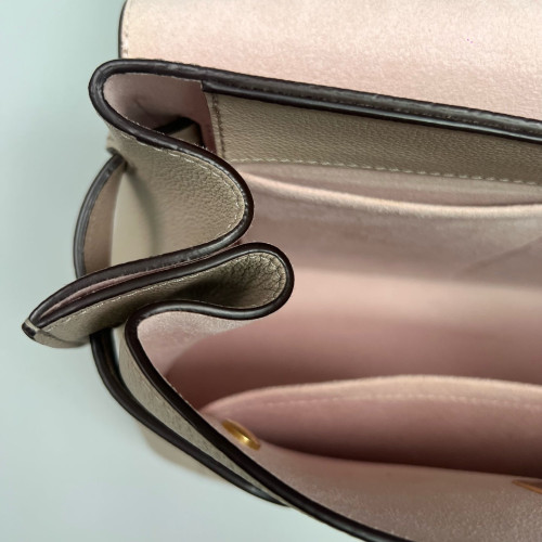 Louis Vuitton Lockme Ever MM Calfskin Natural Tan