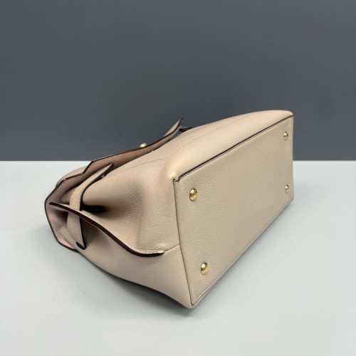 Louis Vuitton Lockme Ever MM Calfskin Natural Tan