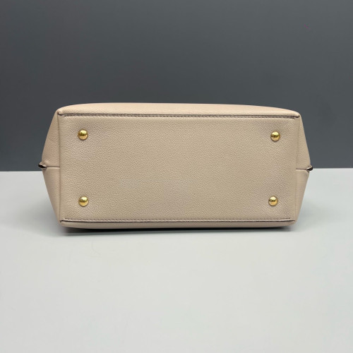 Louis Vuitton Lockme Ever MM Calfskin Natural Tan