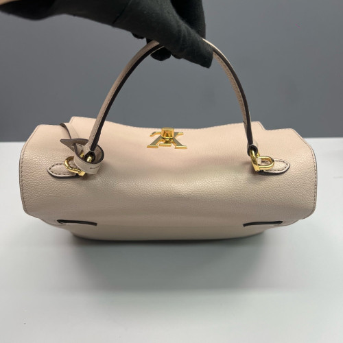 Louis Vuitton Lockme Ever MM Calfskin Natural Tan