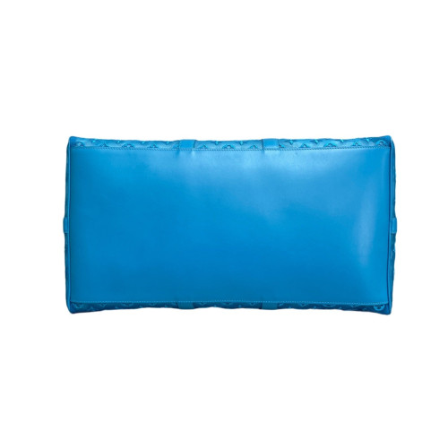 Louis Vuitton Embroidered Keepall 50 Monogram Transparence Blue
