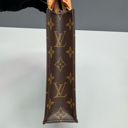 Louis Vuitton Petite Sac Plat Monogram Brown Louis Vuitton Petite Sac Plat Monogram Brown