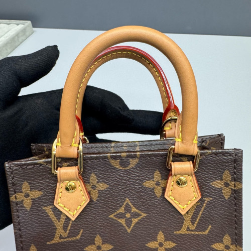 Louis Vuitton Petite Sac Plat Monogram Brown Louis Vuitton Petite Sac Plat Monogram Brown