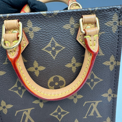 Louis Vuitton Petite Sac Plat Monogram Brown Louis Vuitton Petite Sac Plat Monogram Brown
