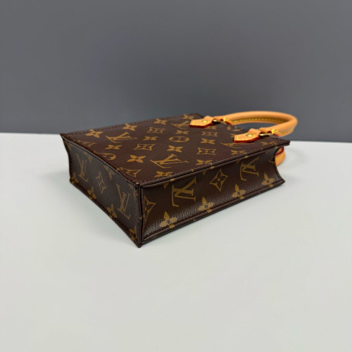 Louis Vuitton Petite Sac Plat Monogram Brown Louis Vuitton Petite Sac Plat Monogram Brown