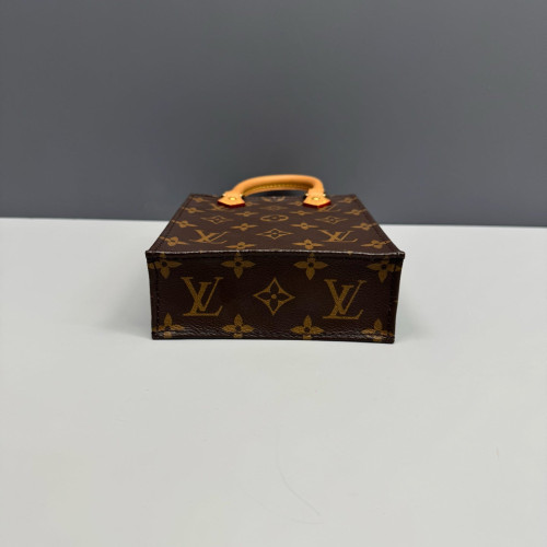 Louis Vuitton Petite Sac Plat Monogram Brown Louis Vuitton Petite Sac Plat Monogram Brown