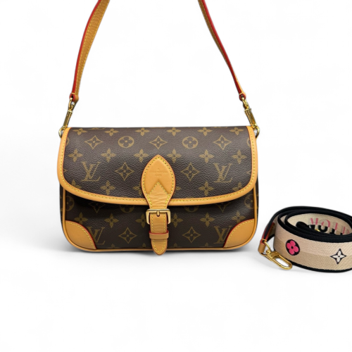 Louis Vuitton Diane Monogram Brown Black