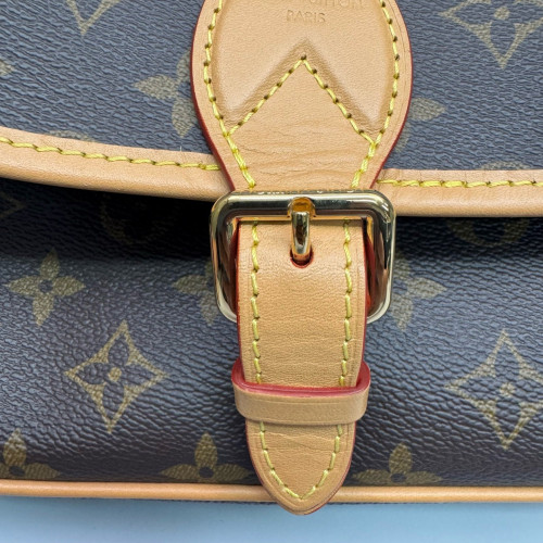 Louis Vuitton Diane Monogram Brown Black
