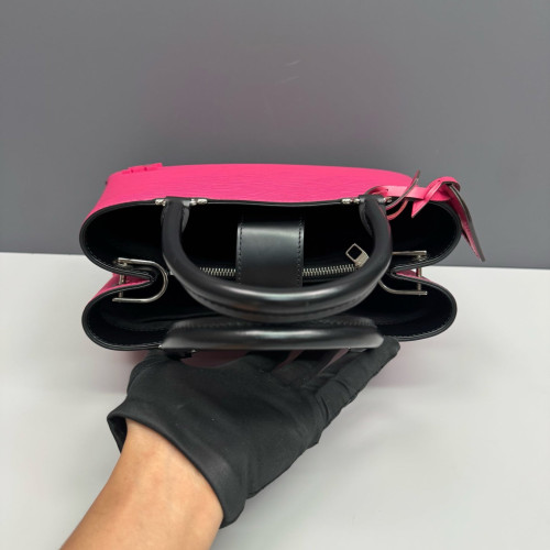 Louis Vuitton Kleber PM Epi Fuchsia