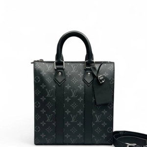 Louis Vuitton Sac Plat Messenger Monogram Eclipse Black