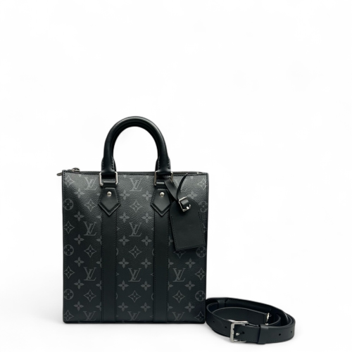 Louis Vuitton Sac Plat Messenger Monogram Eclipse Black Louis Vuitton Sac Plat Messenger Monogram Eclipse Black