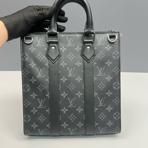 Louis Vuitton Sac Plat Messenger Monogram Eclipse Black Louis Vuitton Sac Plat Messenger Monogram Eclipse Black