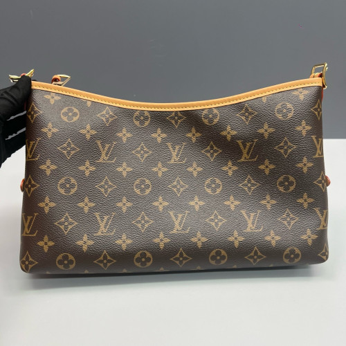 Louis Vuitton Carryall East West Shoulder Bag Monogram Brown Louis Vuitton Carryall East West Shoulder Bag Monogram Brown