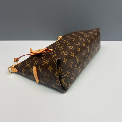 Louis Vuitton Carryall East West Shoulder Bag Monogram Brown Louis Vuitton Carryall East West Shoulder Bag Monogram Brown