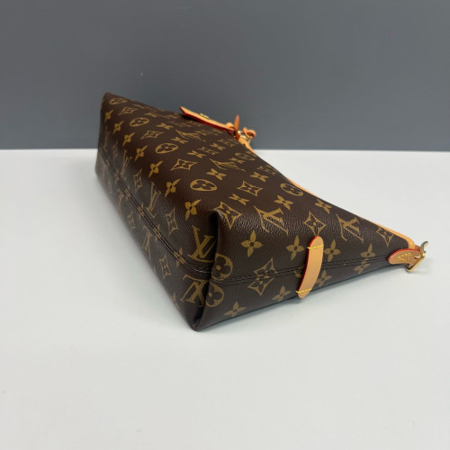 Louis Vuitton Carryall East West Shoulder Bag Monogram Brown Louis Vuitton Carryall East West Shoulder Bag Monogram Brown