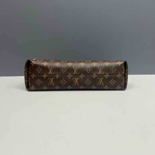 Louis Vuitton Carryall East West Shoulder Bag Monogram Brown Louis Vuitton Carryall East West Shoulder Bag Monogram Brown