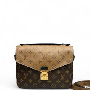 Louis Vuitton Pochette Metis Reverse Monogram Brown Louis Vuitton Pochette Metis Reverse Monogram Brown